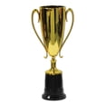 thumbnail image 2 of Party Central Pack of 6 Metallic Gold and Black Trophy Cup Sports Award Party Favor Statuettes 8.5", 2 of 2