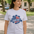 thumbnail image 3 of Cotton Crew Neck Short Summer Shirts For Women Loose Short Sleeve Regular, 3 of 11
