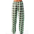 thumbnail image 3 of CHICVOMEY Pajama Pants for Women with Drawstring Plaid Loose Fit Lounge Sleep Bottom Wide Leg Pj Pants for Women, 3 of 6