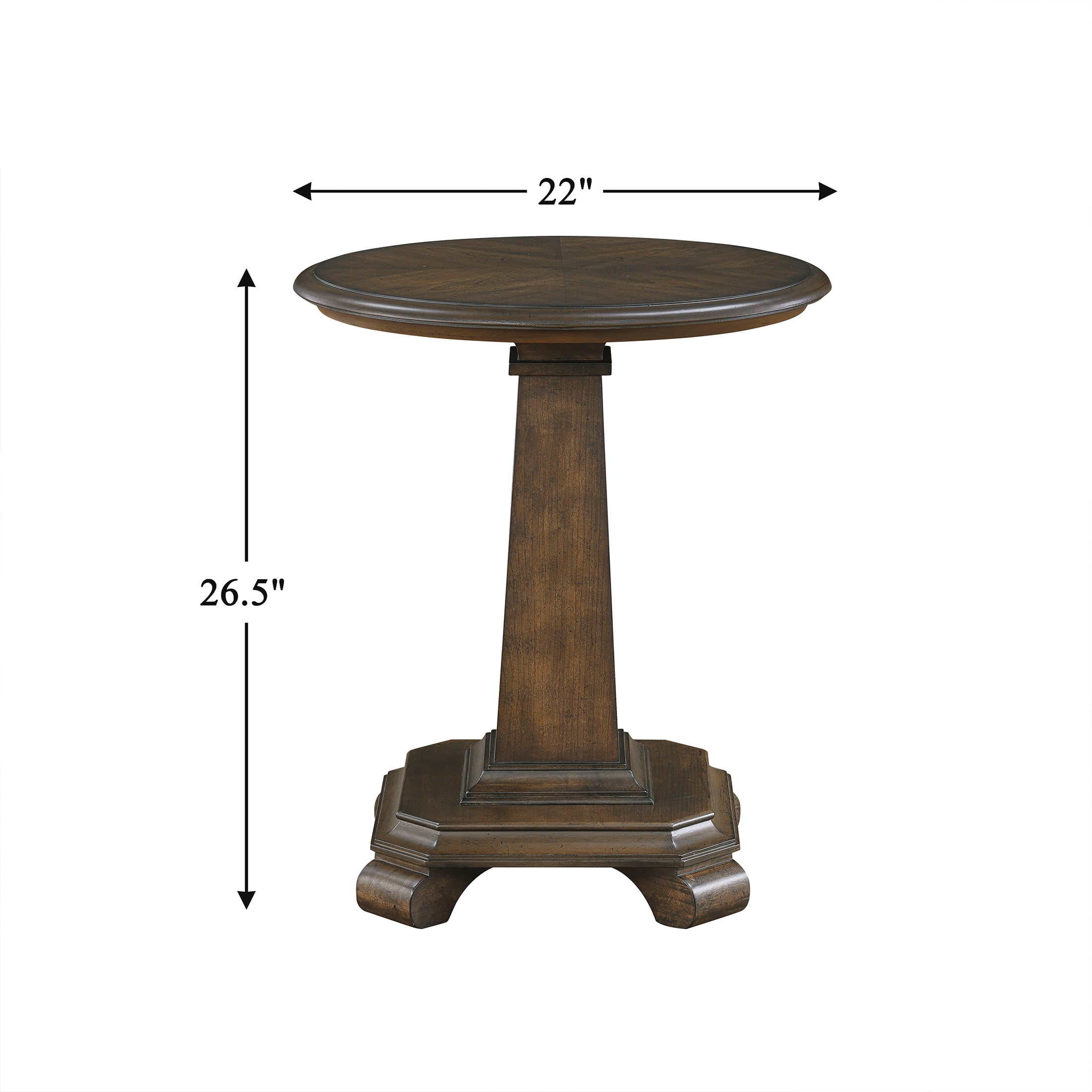 OakvillePark Soren End Table, Brown
