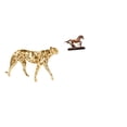 thumbnail image 1 of Figura de , figura de caballo, estatua de animal de resina, adorno de escritorio en miniatura para decoración única, adecuado para sala de est, 1 of 8