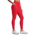 thumbnail image 1 of Pantalones CRZ YOGA Butterluxe Cintura Alta 64 cm con Bolsillos Rojo L, 1 of 5