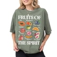 thumbnail image 4 of Boho Christian Fruits Of The Spirit T-Shirt – Retro Jesus Floral Graphic Tee, Faith Based Fruits & Gifts Of The Holy Spirit Shirt, 4 of 6