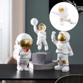 thumbnail image 3 of Figura de resina de astronauta creativo, adorno decorativo para oficina, guardería y coche. despegar, 3 of 9