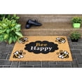 thumbnail image 3 of RugSmith Natural Machine Tufted Bee Happy, 24" x 36",Natural, 3 of 3