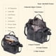 thumbnail image 3 of ROOSALANCE Mochila Monedero para Mujer, Mochila Mujer Monedero Pequeño Cuero Impermeable Antirrobo Bolsos de Hombro Bolsos Mujer, 3 of 5