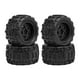 thumbnail image 1 of 4 ruedas de repuesto para neumáticos RC 1:18 con patrón de dientes, resistentes y profesionales. Negro, 1 of 9