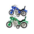 thumbnail image 2 of HOOWIFFY Kids Motorcycle Toy Set, 4pcs Plastic Motorbike Toys with Inertial Friction Power for Indoor Play, 2 of 6