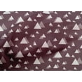 thumbnail image 5 of oneOone Cotton Poplin Fabric Triangle Geometric Decor Fabric Printed BTY 42 Inch Wide, 5 of 5
