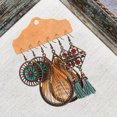 thumbnail image 4 of Laklulu Pendientes de Mujer - Pendientes de Borla Pendientes Bohemios, para Mujeres y niñas, 4 of 5