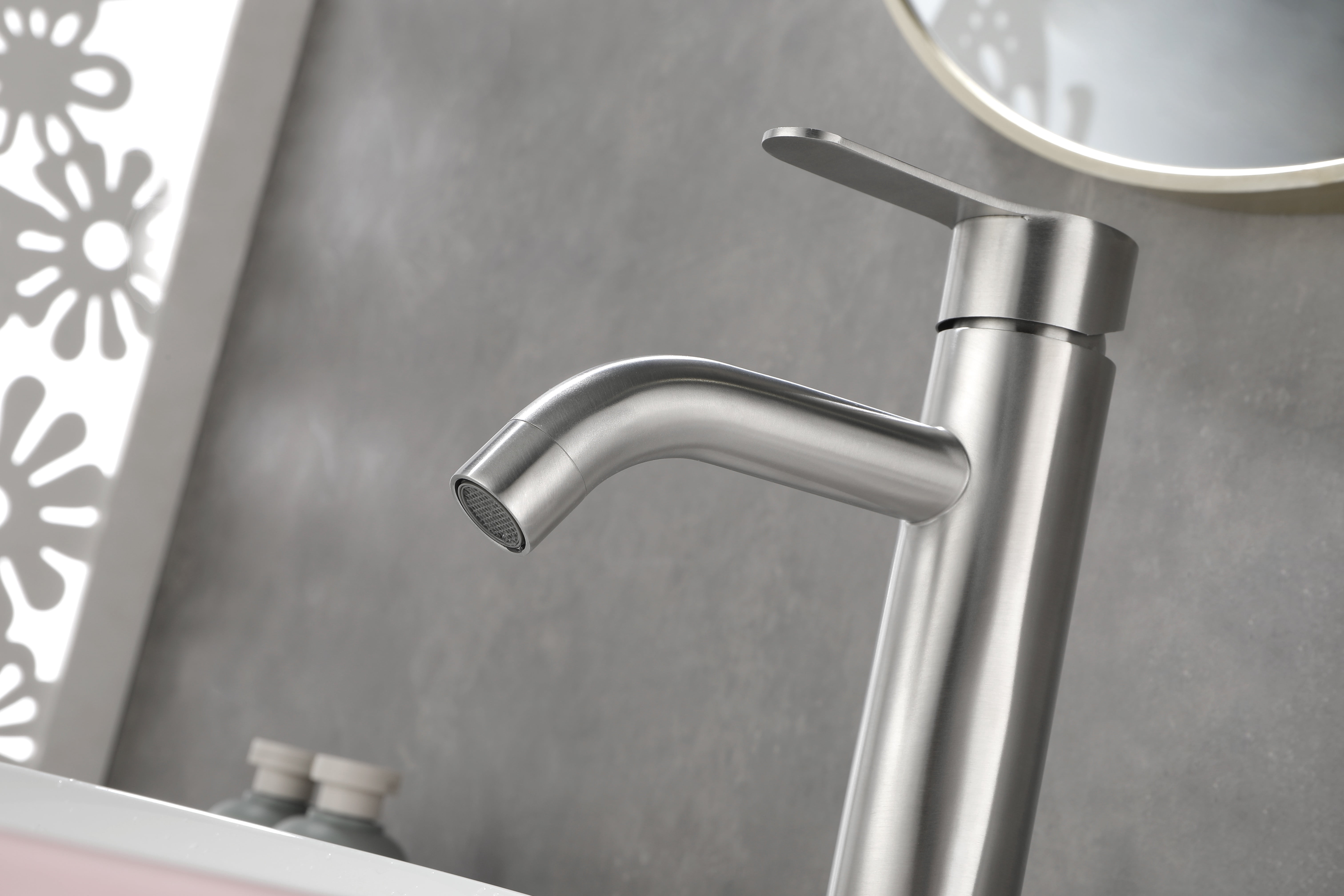 Single Handle Bathroom Vanity Sink Faucet