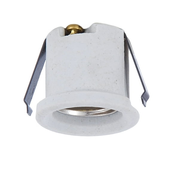 B&P Lamp® Edison Size Porcelain Socket With Clips