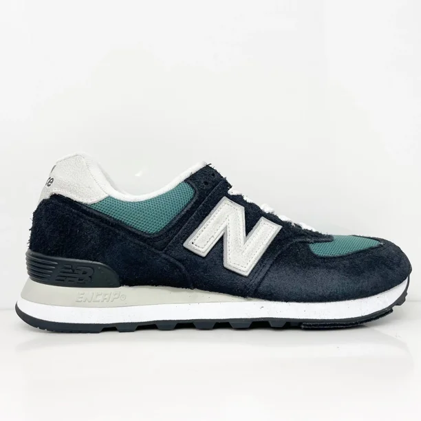 New Balance Unisex 574 U574MGH Blue Casual Shoes Sneakers Size M 8 W 9.5 D