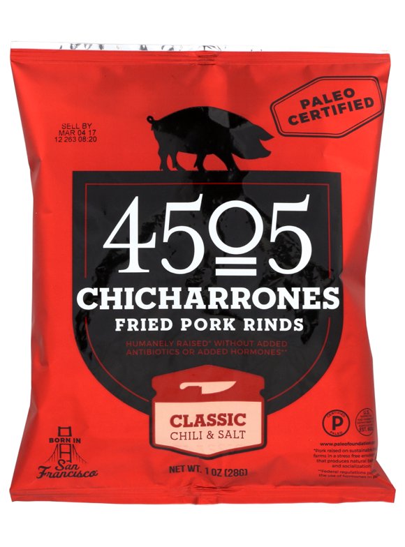 4505 Pork Rinds in Chips