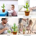 thumbnail image 4 of Batido eléctrico con la canción Bailando Cactus Niños Educación temprana Juguetes de peluche Hugtrwg Para estrenar, 4 of 8