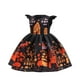 thumbnail image 5 of Vestido de Halloween para niñas, vestido estampado, disfraz de bruja para juego de rol, disfraz de mascarada, 5 of 9