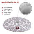 thumbnail image 2 of Majestic Pet | Fusion Round Pet Bed For Dogs, Removable Cover, Gray, Medium, 2 of 5