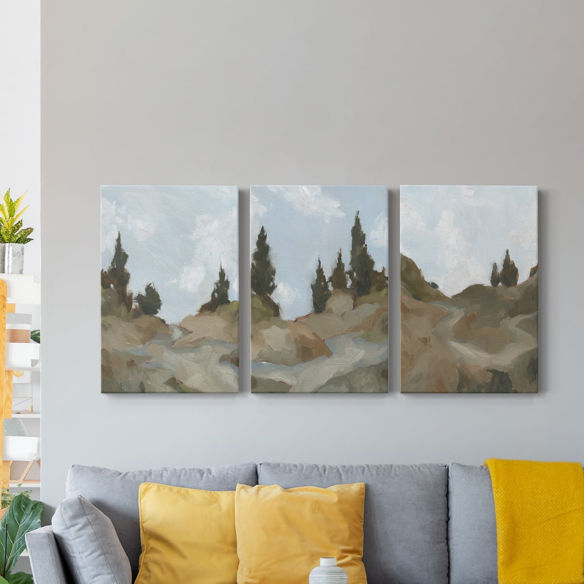 West Fork Hiking Trail I Premium Gallery Wrapped Canvas - Ready to Hang - 40 x 60 Each