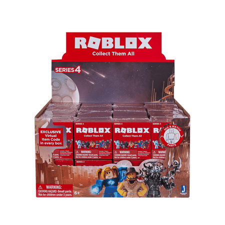 Roblox Mystery Figures Series 4 1 Blind Box Containing 1 Mystery - roblox champions of roblox action figure 6 pack new open box