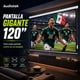 thumbnail image 2 of Pantalla Proyector Eléctrica AUDIOTEK 120 pulgadas Blackout 16:9 Con Control, 2 of 8