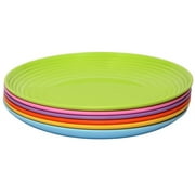 Melange Solids 6 Piece Melamine Dinner Plate Set (Set of 6)