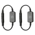 thumbnail image 1 of 2Pcs Led Strip Touch Dimmer Inline Dimmer Switch With 5.5 *2.1 Mm Dc 12V-24V 2A Black, 1 of 4