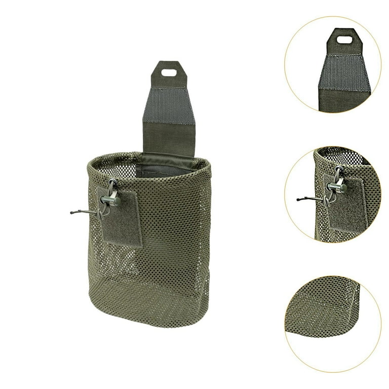 SSY☆3 pouch utility strap bag simhoa Belt Pouch Drawstring Pouch Compact Net Belt Mounted