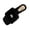 Slippers # Black, variant on Womens Open Toe Slippers Fluffy Square Toe Slides Rhinestone Crown Embellished House Shoes Stylish Slip On Lounge Scuff
