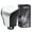 Black Leather / Silver Gray, variant on SHIFTIN Leather & Carbon Fiber Wood Trim Gear Shift Knob Gearbox Shifter for Lexus LS460 F-Sport LS-460-L LS600 LS-600h-L and Fits Lexus LX570 LX 570 (Black Leather / Silver Gray)
