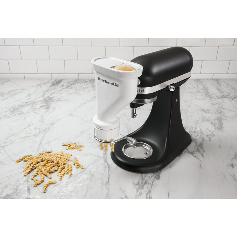 Pasta maker attachment for KitchenAid stand mixer with 6 Interchangeable  Pasta Plates, Gourmet Pasta Press Attachment Durable Pasta Press Attachments