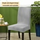 thumbnail image 3 of Cubierta de silla de oficina Funda protectora antiarrugas Estilo simple El Four Seasons Multicolor Stretch Fundaver para Hotel Silver Gray Eigraketly HA012481-11, 3 of 6