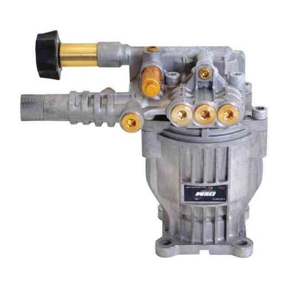 OEM Technologies 90028 Horizontal Axial Cam Replacement Pressure Washer Pump Kit, 3300 PSI, 2.4 GPM, 3/4" Shaft, Includes Hardware and Siphon Tube, for Residential and Industrial Gas Powered