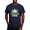 Navy, variant on - Best Dad By Par Men's Fitted T Shirt (Dark) - Men's Fitted T-Shirt