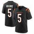 thumbnail image 1 of Men'S Cincinnati Bengals #5 Tee Higgins Black Adult Football Jersey -SIXT, 1 of 2