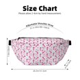 thumbnail image 3 of Naloa Seahorse and Starfish Print Running Belts for Men Women,Running Fanny Pack with 2-Zipper Pockets,Waterproof Waist Pack for Travel Hiking Running Outdoor Sports, 3 of 8