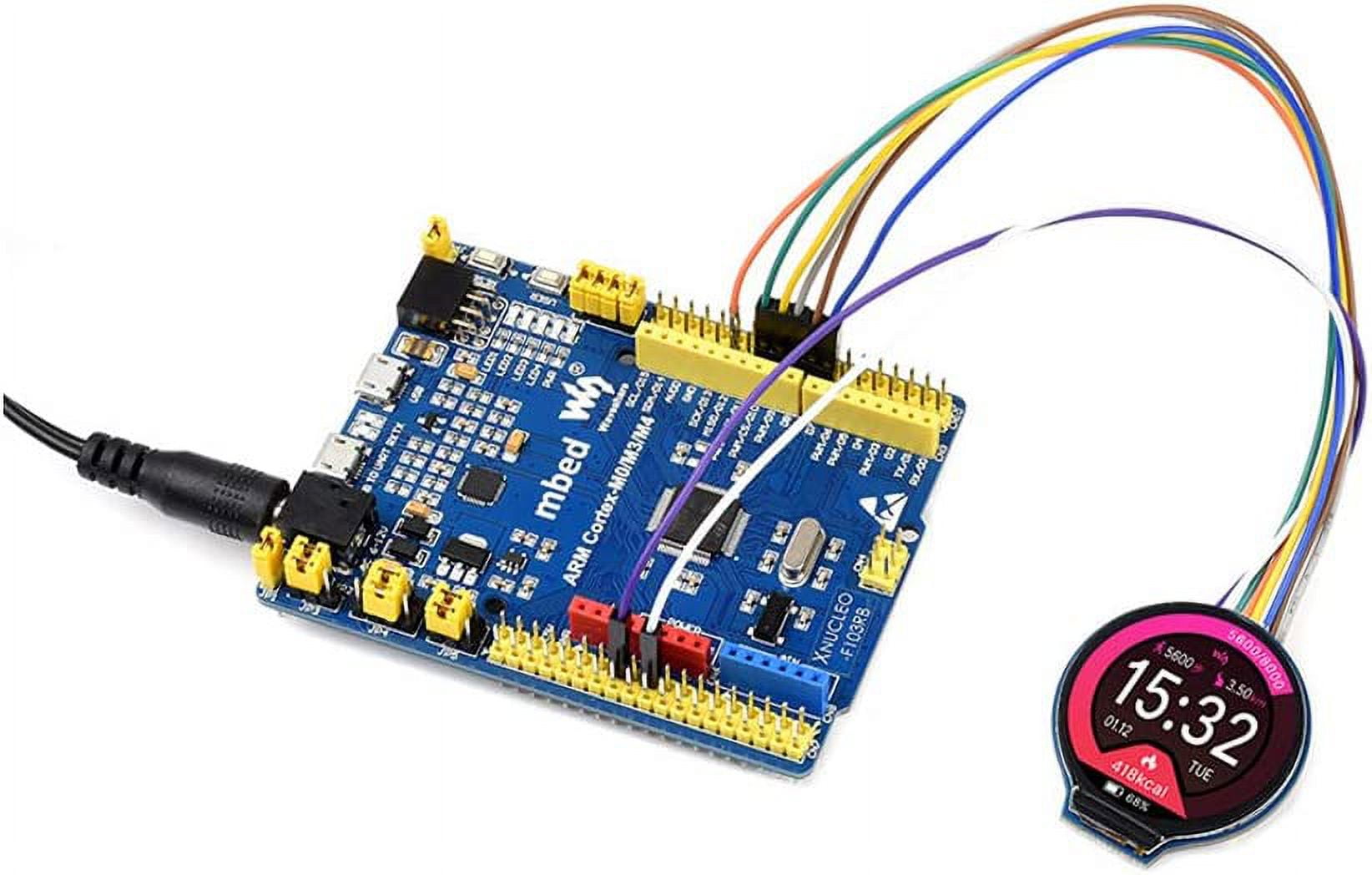 Treedix 1.28 inch Circular Display LCD Screen Module 240×240 Pixels SPI Communication Compatible with Raspberry pi / Arduino and STM32