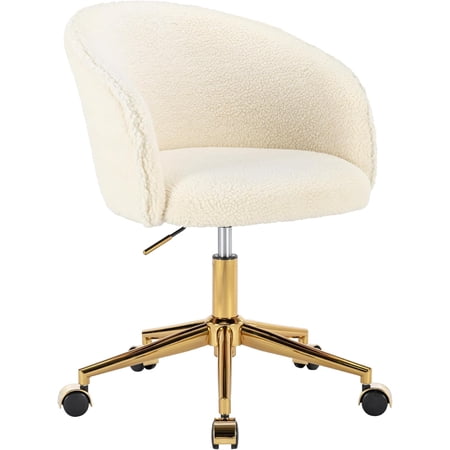faux fur office desk chair product