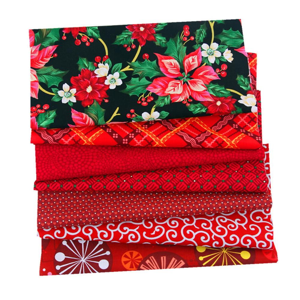 Cotton Quilting Patchwork Fabrics Floral Sewing Bundle Cloth for