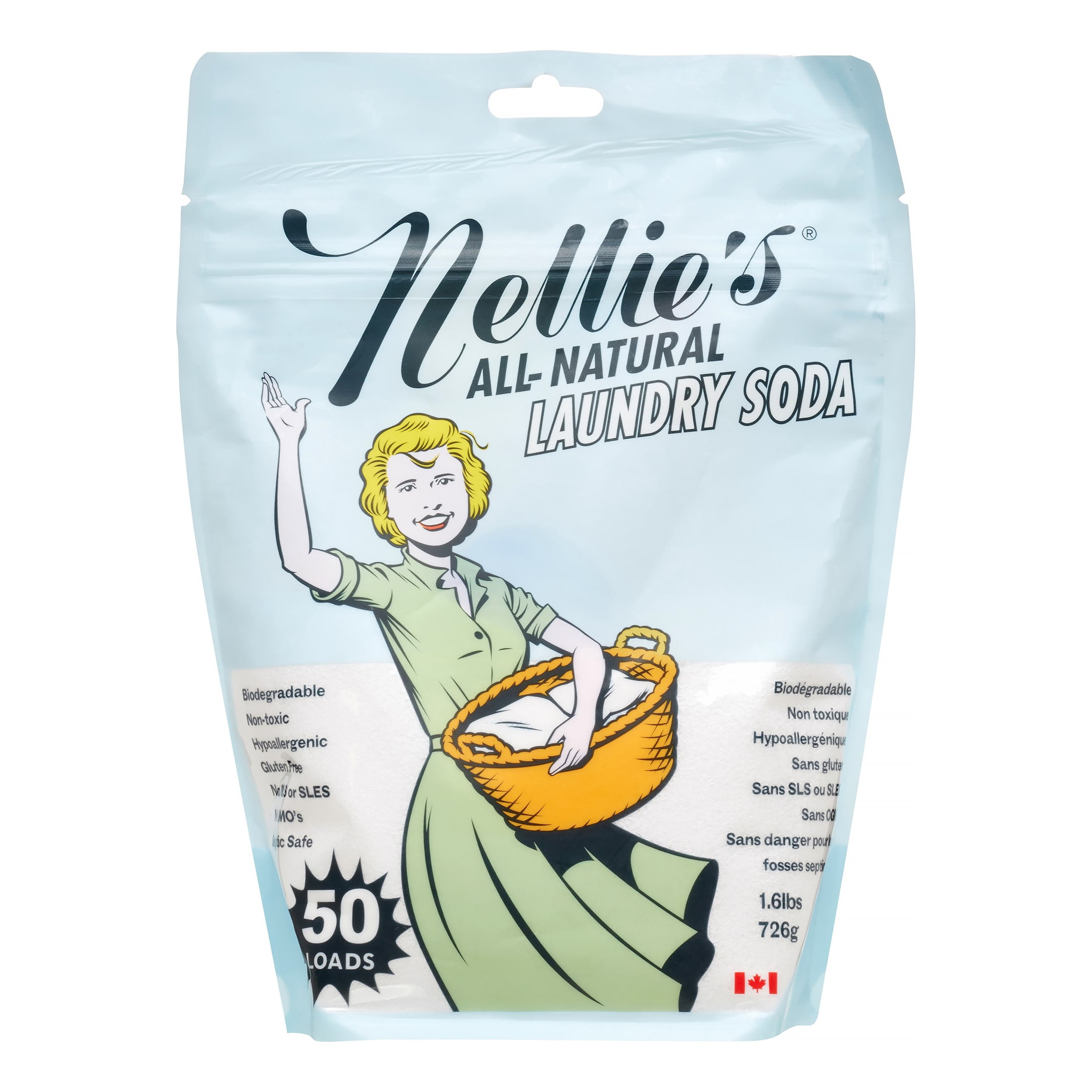 Batten Industries Nls 50 All Natural Laundry Soap 50 Load Pouch Walmart Com Walmart Com