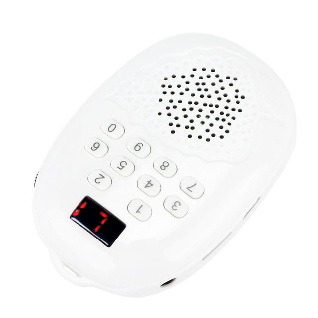Buddha Pray Music Machine, Chanting 8-10H 3.5 X 2.4 X 1in Buddha Machine With Rope USB Cable For Temple For Home For Tea Room