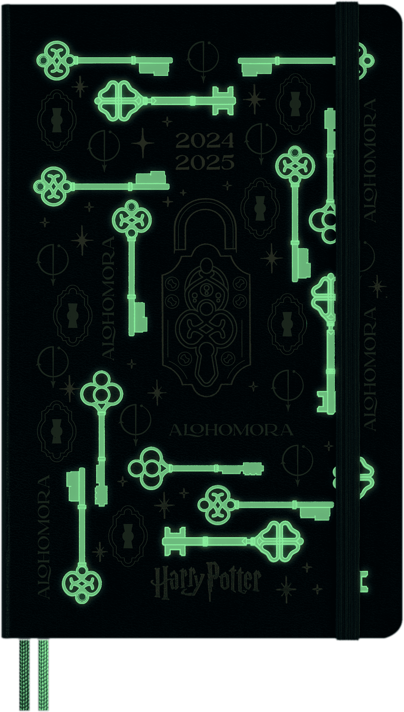 2024-2025 Moleskine Limited Edition Harry Potter Alohomora 5" x 8.25" Academic & Calendar Weekly