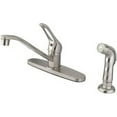thumbnail image 4 of Avalon Kitchen and Bathroom Faucet Satin Loop Handle Cast Spout, 4 of 6
