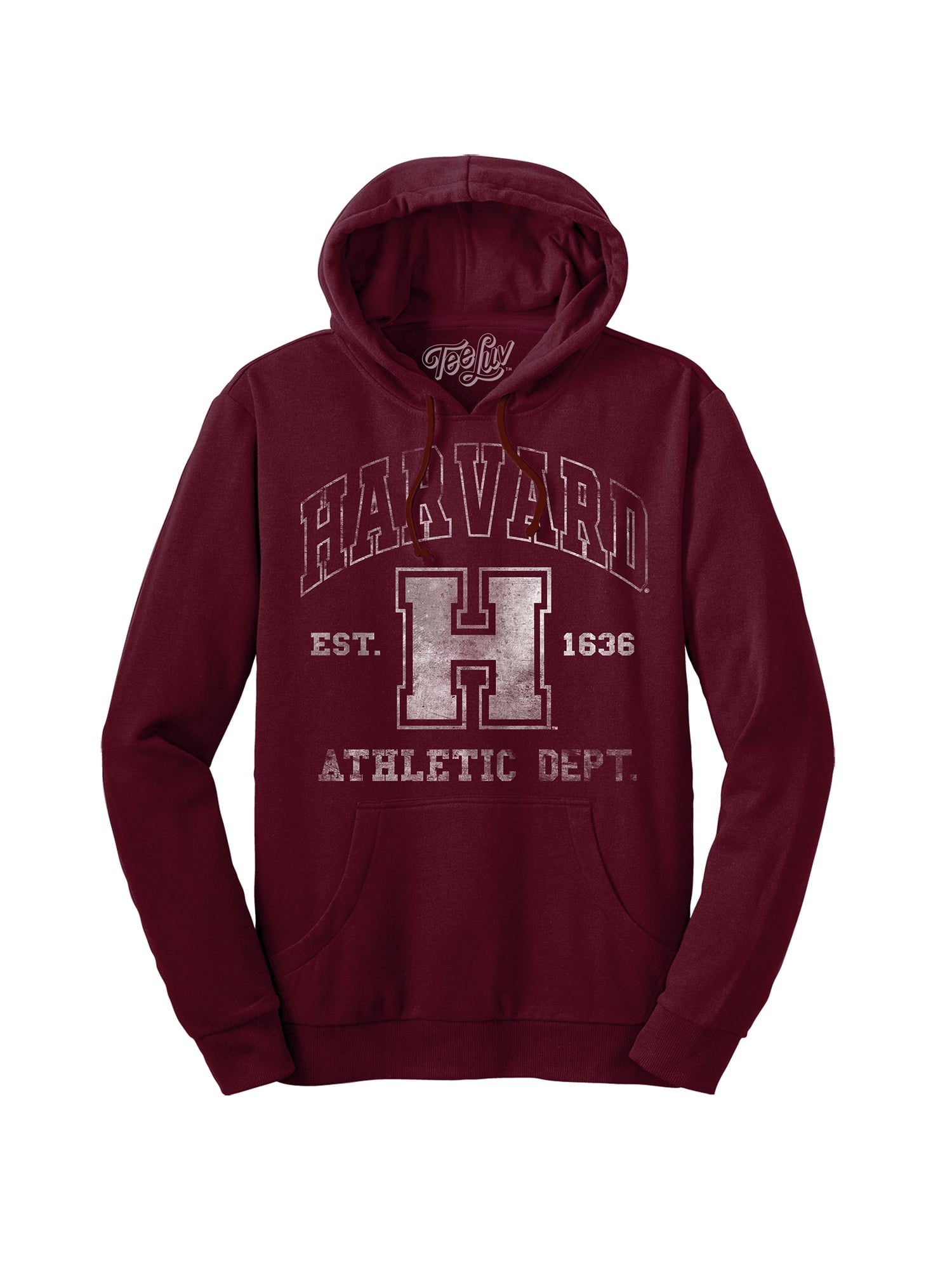 Tee Luv Harvard Pullover Hoodie - Harvard Athletic Department Sweatshirt