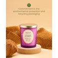 thumbnail image 6 of M&SENSE Lavender Vanilla Candles, 18oz Wooden Wick Strong Scented Candle, 100 Hours Slow Burning No Toxin Natural Soy Wax, Calm Relaxing Sleep Home Fragrance, 6 of 8