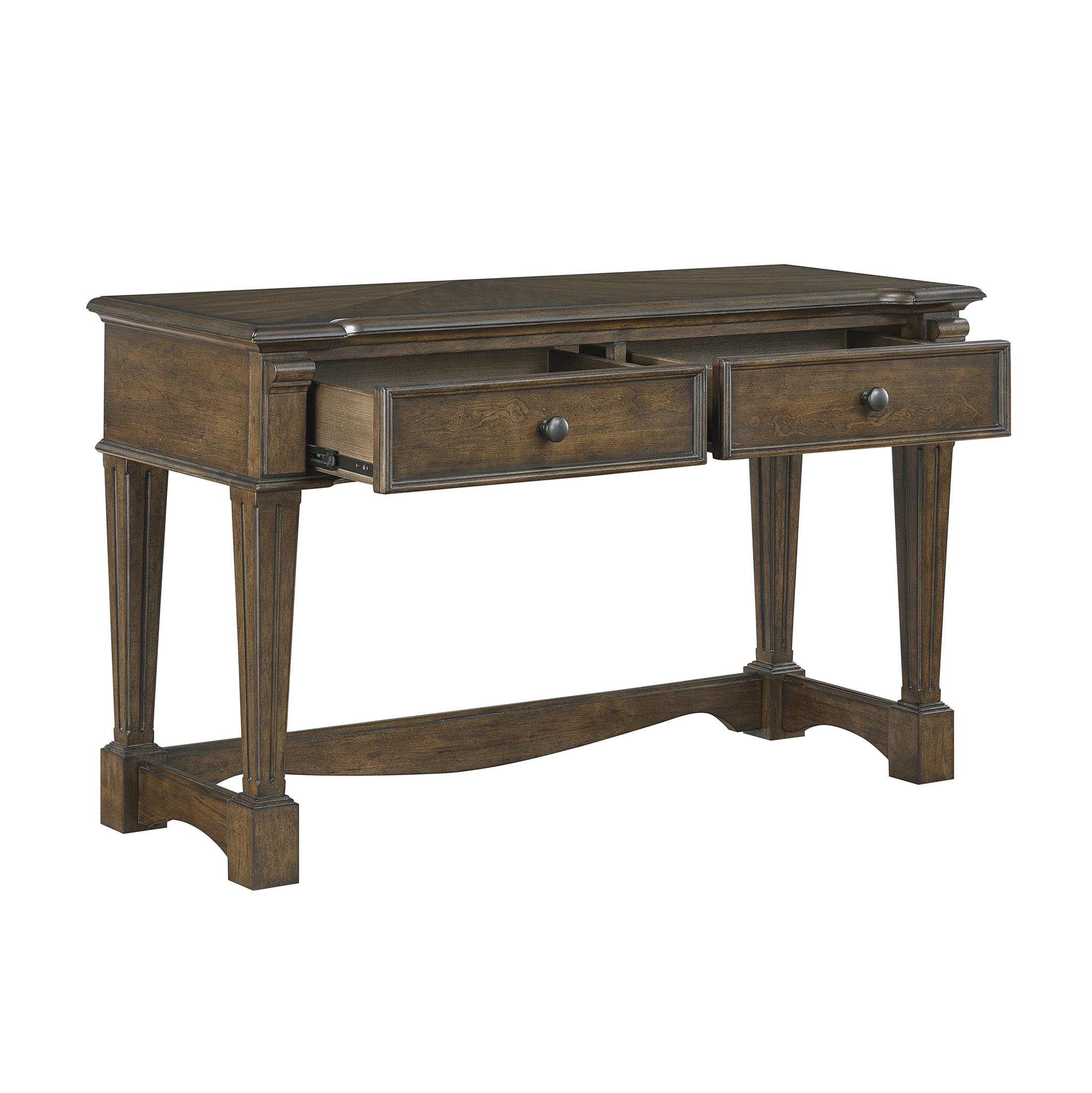 OakvillePark Soren Sofa Table with 2 Drawers, Brown