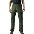 thumbnail image 3 of Vedolay Mens Sweatpants Solid Color Straight Leg Trousers Loose Casual Sports Pants Army Green,S, 3 of 5