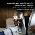 thumbnail image 5 of Libbey Signature Kentfield Balloon Wine Glasses Set of 4, 24 Oz Elegant Large Red Wine Glasses, Red Wine Glass Gift Set for Weddings, Birthdays, and More, 5 of 6