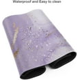 thumbnail image 4 of Purple Gold Marble Mouse Pad Gaming XL Large Mousepad Pretty Desk Mat for Women and Girls Long Extended Big Keyboard Pads Table Accessories for Gaming and Office 31.5 X 11.8 Inch, 4 of 6