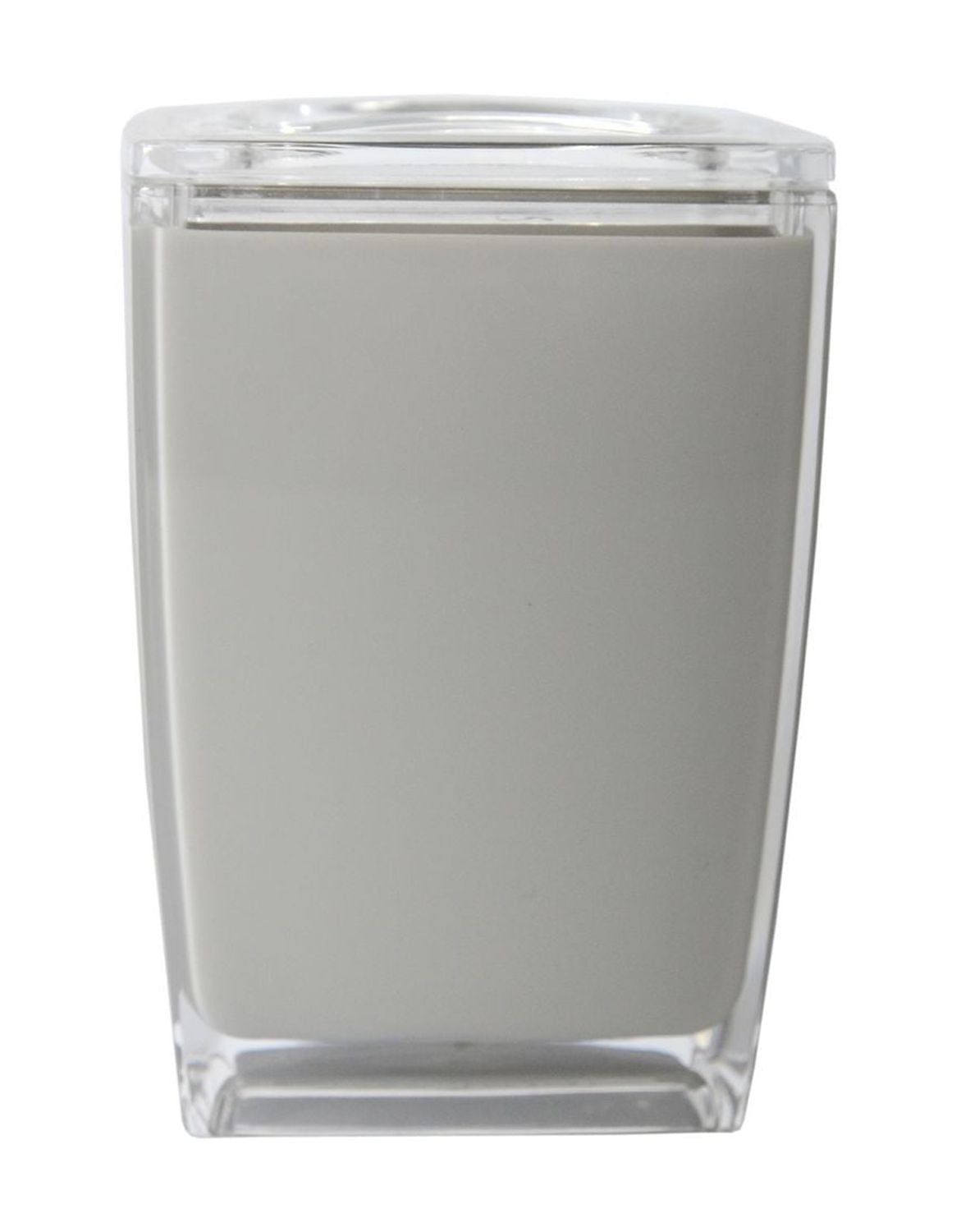 MAINSTAYS Radiant Toothbrush Holder Acrylic Grey