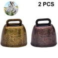 thumbnail image 1 of Metal Cowbells Noisemaker Call Bells for Football Games, Weddings, Classroom Use, 1 of 1